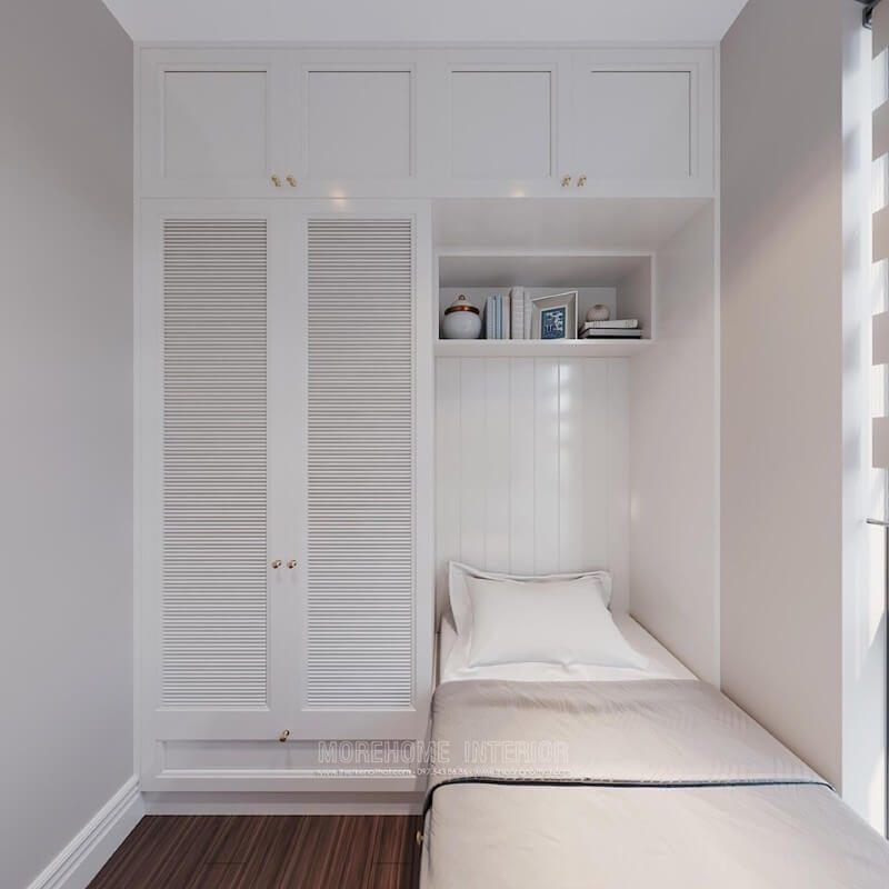 và hiện đại Mẫu thiết kế nội thất phòng ngủ phụ có kiểu dáng đẹp, đơn giản và hiện đại.