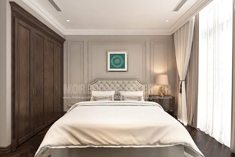 Thiết kế nội thất phòng ngủ nhỏ ấn tượng và rộng thoáng hơn nhờ cách bố trí đồ đạc một cách thông minh